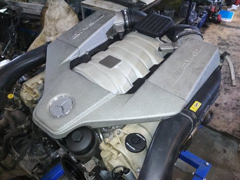 Видео: Mercedes Benz CL63 (С216) ///AMG M156.984 (перебока) Предварительные проверки (особое) ч.1