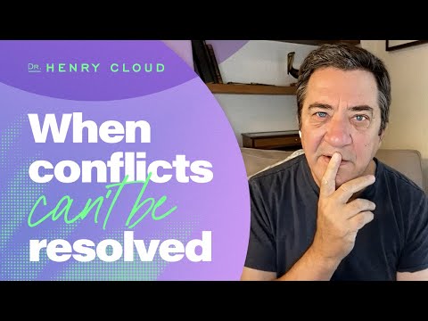 Видео: Как оставаться работоспособным в условиях неразрешимого конфликта | Доктор Генри Клауд