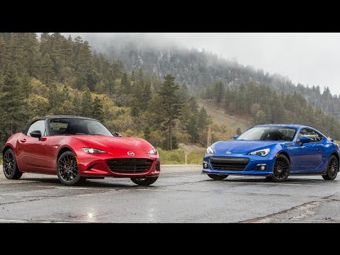 Видео: Mazda MX 5 против Subaru BRZ. Сравнительный тест-драйв: кто кого? Подпишись на [Smotorom]