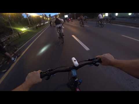 Видео: Алматы, ночная велопокатушка