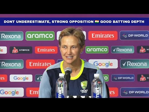 Видео: Пресс-конференция полуфинала Индия – Австралия | Шелли Ничке | Чемпионат мира ICC по крикету сред...