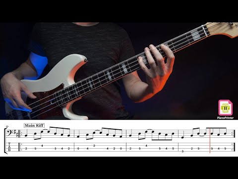 Видео: Наутилус Помпилиус - Дыхание Bass Cover | Табы & Ноты