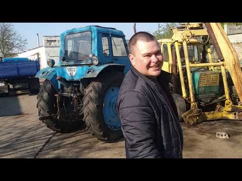 Видео: 01.05.2020 МТЗ-82 протаранил ЮМЗ