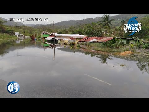 Видео: Ураган Мелисса: Последствия | Подъём грунтовых вод затапливает часть Контента, Манчестер