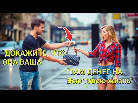 Видео: «Он Вернул Сумку с Деньгами… И Встретил Миллионершу, Которая Изменила Его Жизнь»
