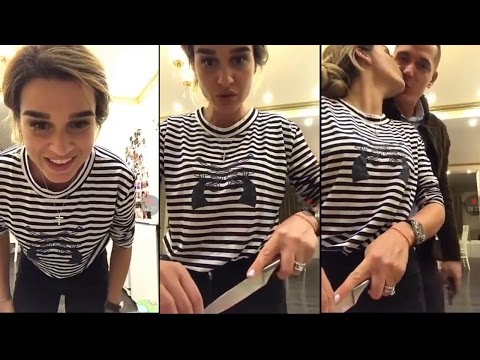 Видео: БОРОДИНА ПРЯМОЙ ЭФИР В Instagram ГОТОВИТ УЖИН МУЖУ 23.03.2017