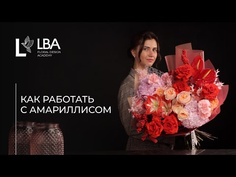 Видео: КАК ПОСТАВИТЬ АМАРИЛЛИС В БУКЕТ | СОВЕТЫ LBA