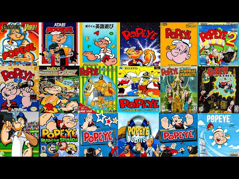 Видео: Эволюция игр POPEYE (1981-2022) 💪