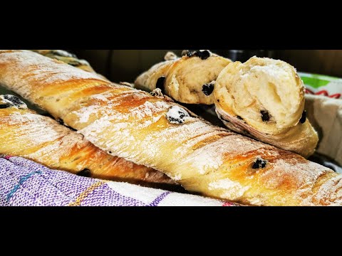 Видео: Хляб с маслини. Лесна рецепта без месене, подходяща за начинаещи в кухнята. Италианска кухня.