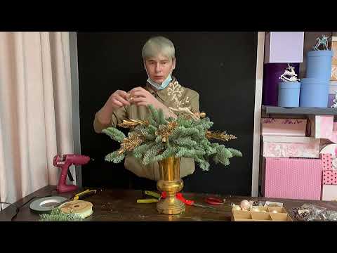 Видео: НОВОГОДНЯЯ КОМПОЗИЦИЯ / НОБИЛИС
