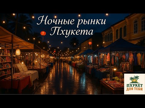 Видео: 🌙 Ночные рынки Пхукета — атмосфера, шопинг и уличная еда