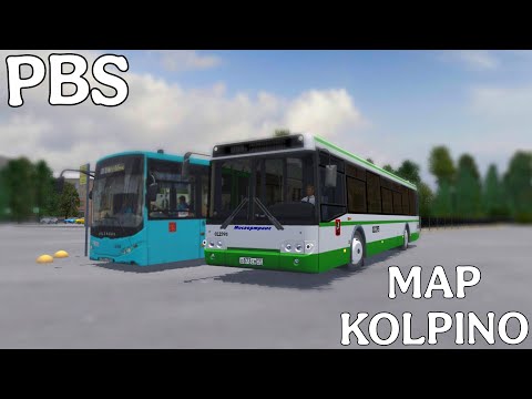 Видео: НОВАЯ КАРТА КОЛПИНО ДЛЯ ИГРЫ PROTON BUS SIMULATOR