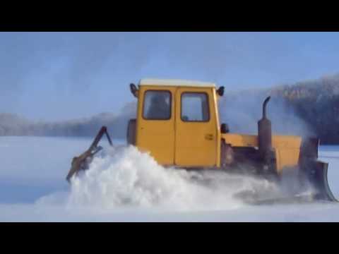 Видео: Трактор т 54