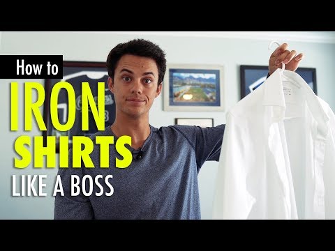 Видео: Как погладить рубашку для начинающих — БЫСТРО И ЛЕГКО