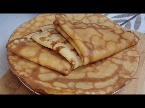 Видео: ИДЕАЛЬНЫЙ рецепт молочных блинов! Вкусно и быстро