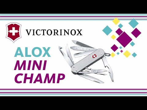 Видео: Victorinox Alox Minichamp - Мал, да удал // SAK Review