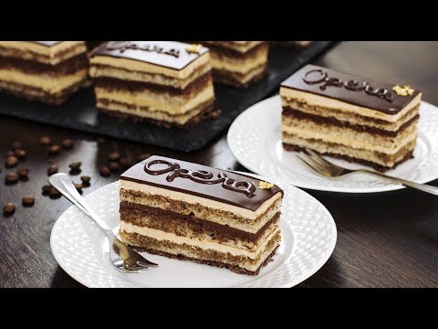 Видео: Торт "Опера" Рецепт