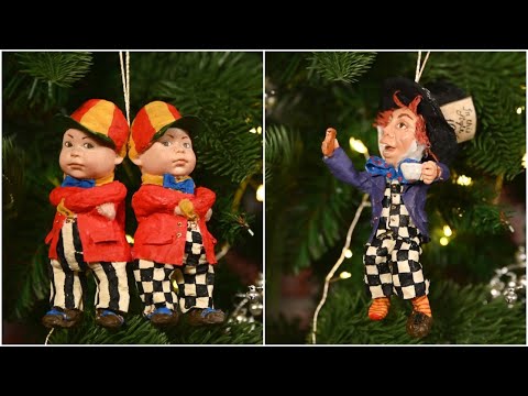 Видео: Труляля и Траляля из пупсов  и Безумный Шляпник/ Алиса в стране чудес из ваты  - часть 3