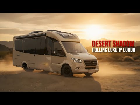 Видео: Обзор Unity Desert Shadow — самый роскошный автодом из когда-либо построенных (специальный выпуск...