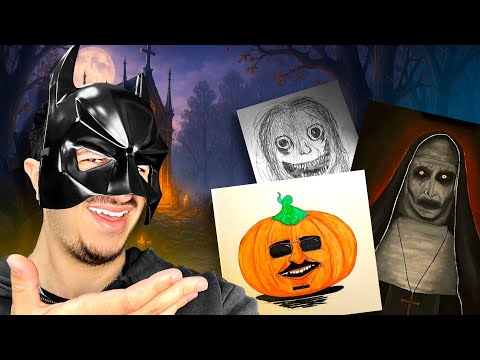 Видео: НАХЕЙТИХ вашите ХЕЛОУИН рисунки..🎃👻