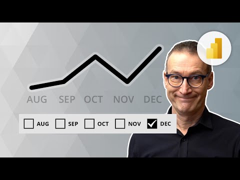 Видео: Показать последние 6 месяцев на основе выбора одного слайсера пользователем