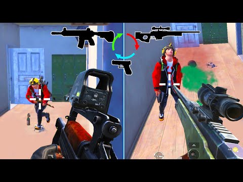 Видео: Убил - оружие сменил в Пабг мобайл/Pubg Mobile