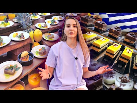 Видео: ГОРЫ ЕДЫ в Греции, ШВЕДСКИЙ СТОЛ, остров РОДОС
