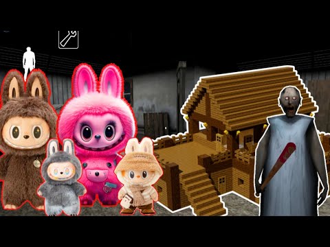 Видео: БАБКА ГРЕННИ ПОСТРОИЛА ДОМ ДЛЯ СЕМЬИ ЛАБУБУ В МАЙНКРАФТЕ 