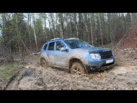 Видео: Покатушка по бездорожью на Duster (разведка)
