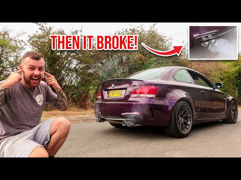Видео: Я сделал прямую трубу на моем BMW 135I 1M REPLICA