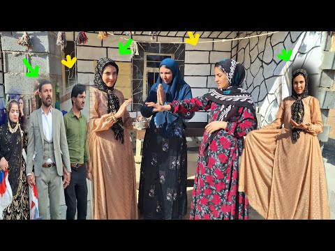 Видео: Начало свадебного торжества Масуме и Фархада; присутствие Тайябы!" 🎉💃