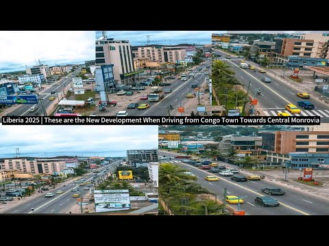 Видео: Либерия 2025 | Новые возможности при движении из города Конго в сторону центральной части Монровии
