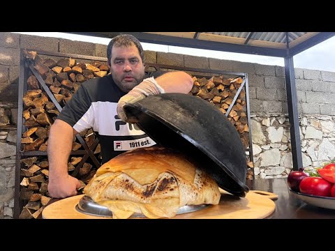 Видео: Шах Плов в огромном казане А внутри Баранья нога !