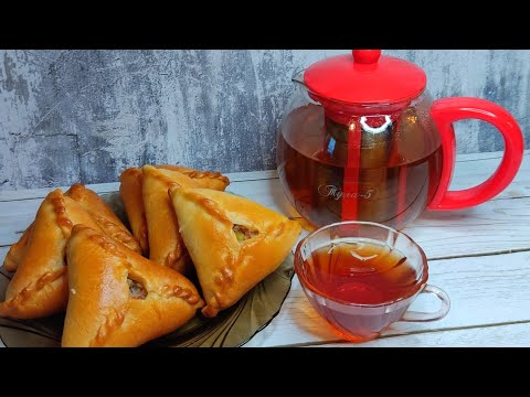 Видео: Вы ВЛЮБИТЕСЬ в ЭТУ ВЫПЕЧКУ😍 ТРЕУГОЛЬНИКИ с МЯСОМ и КАРТОШКОЙ | Очень СОЧНЫЕ 😍