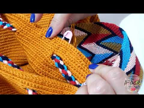 Видео: wayuu Полоска "wayúu gasa" l Как ее пришить к рюкзаку? ♥ Легко