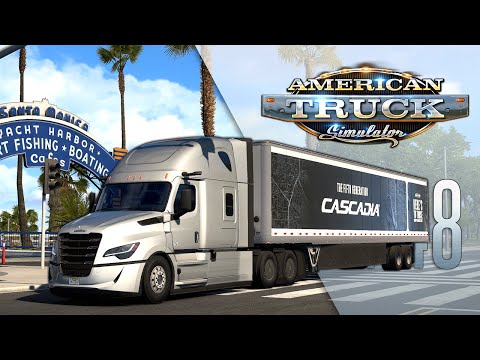 Видео: 1.53 OPEN BETA. НОВЫЙ FREIGHTLINER И КАЛИФОРНИЯ — American Truck Simulator (1.53.0.16s) [#48]