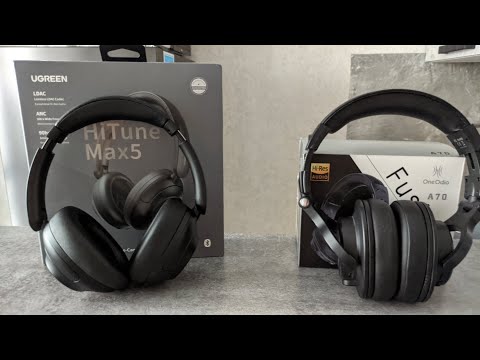 Видео: Наушники OneOdio Fusion A70 и Ugreen Hi Tune Max 5/Обзор двух моделей.