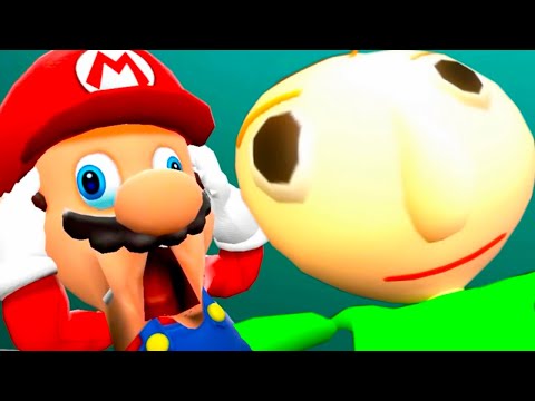 Видео: МАРИО В ШКОЛЕ БАЛДИ - ДИКИЙ УГАР ! - SMG4: If Mario was in... Baldi's Basics - Реакция