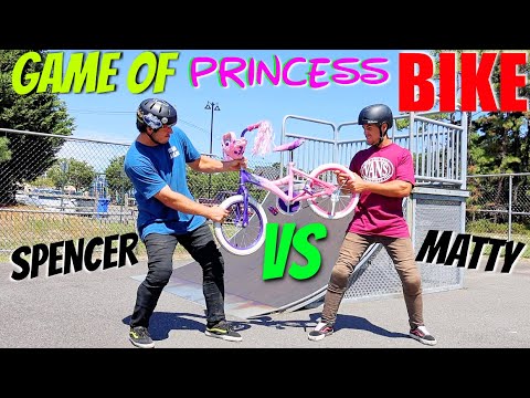 Видео: Princess Game Of BIKE - Мэтти Крэнмер против Спенсера Форесмана!