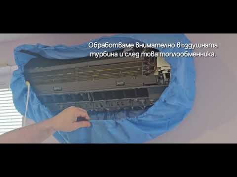 Видео: Профилактика на климатик / Почистване на климатик
