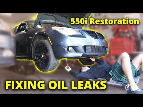 Видео: 550i УТЕЧКА Датчик давления масла УСТРАНЕН + МНОГОЕ ДРУГОЕ