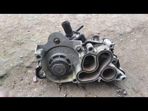 Видео: замена помпы, ремня и сальника поло седан cwva/cwvb