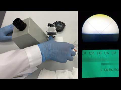 Видео: Занятие 8. Определение фактора показателя преломления препарата хлорида натрия