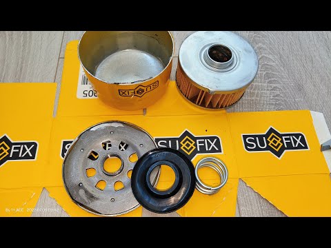 Видео: Распил масляного фильтра SUFIX SP1005 (фильтр на ВАЗ)