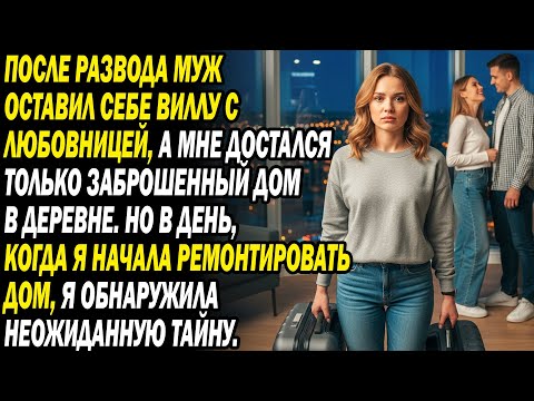 Видео: Бывший муж занял виллу с любовницей, я — старый дом. При ремонте нашла невероятный секрет...