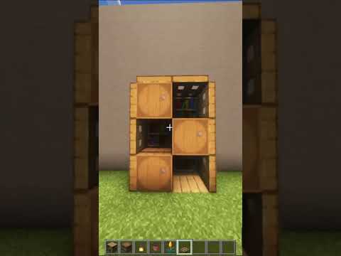 Видео: Книжная полка в Майнкрафте!  #minecraft #майнкрафт #постройки #подпишись #строительство #майн