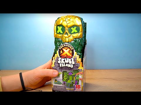 Видео: Treasure X Игровой набор Lost Lands Skull Island Swamp Tower Micro