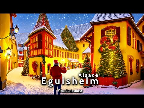 Видео: Самая красивая рождественская деревня 🎄 Эгисхайм [4K]