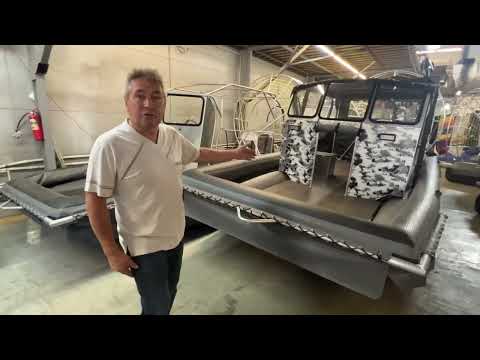 Видео: Производственные будни компании Аэролодки Бриз , новые модели Аэролодок  на сборке в цеху…