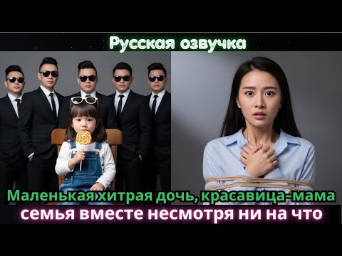 Видео: Маленькая хитрая дочь, красавица-мама, семья вместе несмотря ни на что﻿ #дорама #2025
